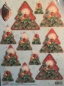 3D Stanzbogen Christmas Balls: Tannenbaum, Kerzengesteck